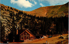 Vtg 1950s Glen Cove Inn Pikes Peak Auto Highway Colorado CO Unused Postcard picture