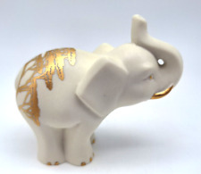 LENOX Everyday Wishes Good Fortune Porcelain African Elephant Gold Acacia Tree picture