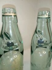 Set Of 2 Original Antique Hindle & Co  Blackpool Bottles picture