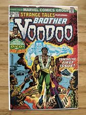 1973 Marvel Strange Tales #169 1st Appearance BROTHER VOODOO Bronze Key 🔑 GD/VG picture