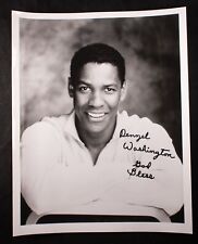 Denzel Washington 8x10 Autographed Photo American Actor  picture