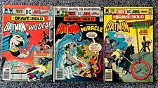LOT - 3 issues - Brave and Bold present Batman and ... # 127 + 128 + 129 picture