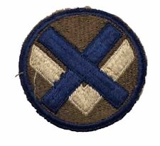 WWII US Army Patch 15th XV Corps Military Embroidered Badge Original Insignia picture