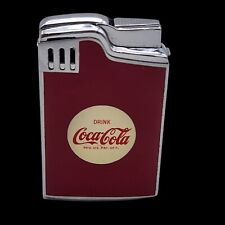 Deluxe Blue-Bird Coca-Cola Red Musical Lighter in Original Box NOS READ DESCR. picture