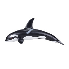 Mojo ORCA KILLER WHALE plastic animal sea toy figure model figurine fish bath picture