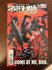Marvel NM SUPERIOR SPIDER-MAN TEAM UP #1 VARIANT COVER DEADPOOL COME AT ME, BRO. picture