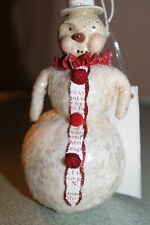 Dee Foust for Bethany Lowe Snowman  Christmas Ornament picture