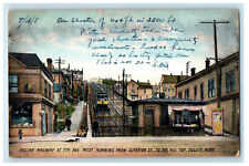 1908 Incline Railway At 7th Ave. West Duluth Minnesota MN Posted Postcard picture