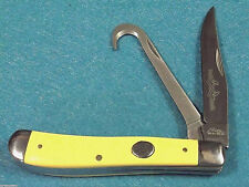 Rite EDGE 211162-YW HOOF KNIFE Yellow synthetic pocket knife 3 3/4