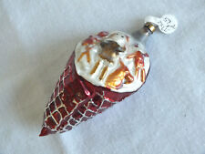 blown glass 1940s SANTA'S Toy BAG SACK pack Christmas ornament Germany picture