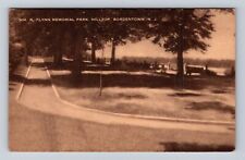 Bordentown NJ-New Jersey, Wm R Flynn Memorial Park, Antique Vintage Postcard picture