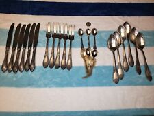 Antique Sterling Silver Plated Cutlery/Silverware set picture