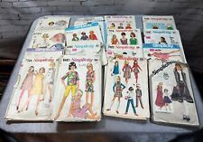 Lot of 16 Vintage Simplicity Sewing Patterns Made in USA picture