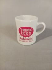 Vintage Triple XXX Family Restaurant Ware Coffee Mug Cup West Lafayette Indiana  picture