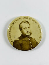 c.1900 Antique Colonel Alfred Dunham Celluloid Civil War Pin pinback picture