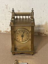 Antique Boston Clock Company Queen Anne Carriage Clock Pre Chelsea #1 picture
