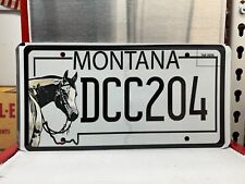 MONTANA CUTTING HORSE ASSOCIATION LICENSE PLATE picture