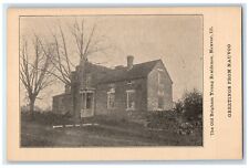 c1940 Old Brigham Young Residence Exterior Nauvoo Illinois IL Vintage Postcard picture