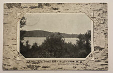 Postcard, Lower Bay, Lovell Lake, Sanbornville, New Hampshire, Posted 1907 picture