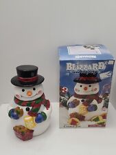 Vintage 1998 Cooks Club Blizzard ~ Featuring Blizzard And Shivers COOKIE JAR 13' picture