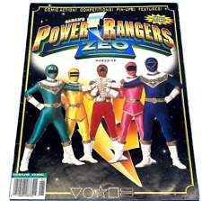 RARE HTF Saban’s Power Rangers ZEO Magazine ISSUE #1, 1996 Very Good Free S&H picture