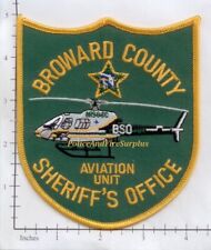 Florida - Broward County Sheriff Aviation Unit FL Police Dept Patch picture