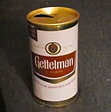 Gettelman Beer, 1965 OLDER PLAIN ALUMINUM TOP  