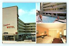Atlantic City First Motel from Casino Catalina Barbizon Motel NJ Postcard E8 picture
