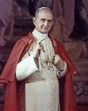 Roman Catholic POPE PAUL VI Glossy 8x10 Photo Church Print Priest Poster picture