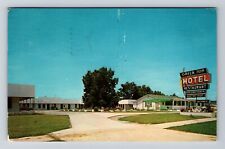 Donalsonville GA-Georgia, Green Top Motel & Café, Vintage Postcard picture