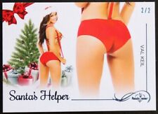 2021 Santa's Helper Best Butts Val Keil 2/2 Bench Warmer Trading Card picture