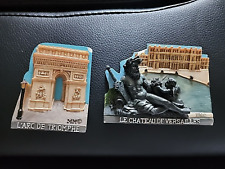 2 Paris France 3D Resin Handmade Craft Tourist picture