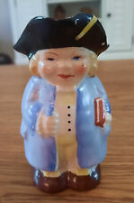 Vintage Handpainted Mini Porcelain Toby Jug Pitcher (from Japan) 4” Tall picture