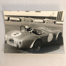 Shelby Cobra Racing Car Vintage Photo Photograph Print 1964 picture