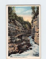 Postcard Jacob's Ladder Ausable Chasm New York USA picture