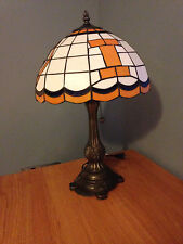 NEW Authentic University of Illinois Illini Tiffany Style Desk Lamp picture
