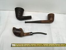 Lot of 3 Vintage Smoking Pipes Ropp Sir Winston picture