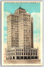 Vintage Postcard The New Kanawha Valley Bank Building Charleston West Virginia picture