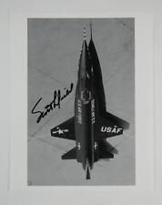 Scott Crossfield Signed 8x10 Photo Autographed USAF X-15 Test Pilot picture