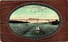 Vintage Postcard- Bridge over Hudson River, Poughkeepsie picture