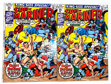 Sub-Mariner King Size Special #1 (Marvel, 1971) Lot of 2 picture