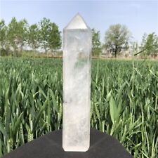 1.65kg Natural clear quartz obelisk Quartz Crystal Point Wand reiki gem XA6128 picture