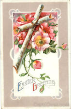 1912 Easter Greeting International Art Publishing Company Postcard 1c stamp picture