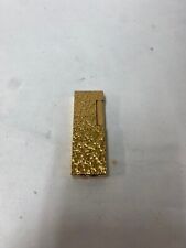 Rare Dunhill Lighter Gold Wood Grain Pattern  picture