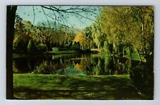 Detroit MI-Michigan, Woodlawn Cemetery Association, Lake Vintage Postcard picture