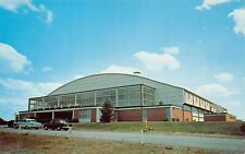 Winston Salem NC Memorial Coliseum Carolina Cougars Stadium Arena Postcard D9 picture