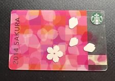 STARBUCKS JAPAN ORIGINAL GIFT CARD STORE 2014 Cherry blossoms SAKURA logo picture