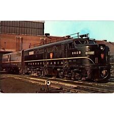 Vintage Train Postcard Pennsylvania 9629 Alco FA and FB Freight Units 1956 picture