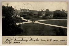 1907 The Park from Pantall Hotel, Punxsutawney PA Pennsylvania Vintage Postcard picture