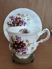 Vintage Tea Cup & Saucer Beautiful Paragon Flower Festival Flowers Floral picture